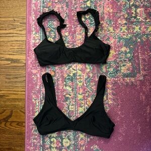 Aerie Women’s Black Bikini Tops